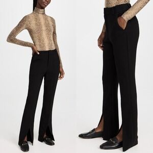 Atoir Ramona Trouser Black Split Hem Womens Size XS